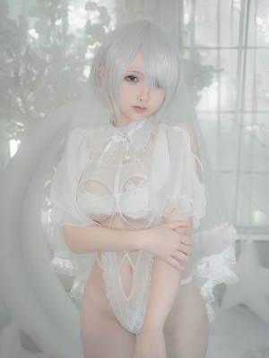 樱梨梨Eriri - 2B白花嫁_02