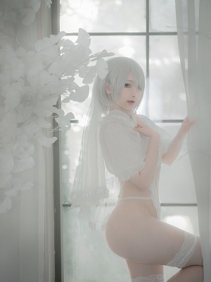 樱梨梨Eriri - 2B白花嫁_17