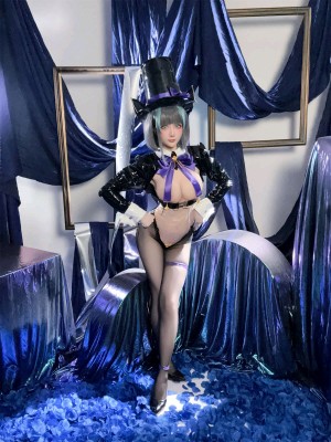 星之迟迟 8月计划B 柴郡兔女郎_10