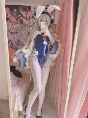 [习呆呆] 兔女郎拉菲 with GIF (碧蓝航线) [无修正]_04