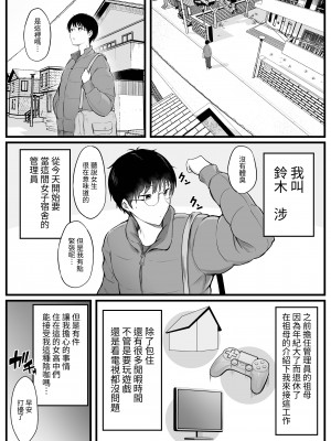 [猫耳と黒マスク (cielo)] 女子寮管理人の僕はギャル寮生に振り回されてます｜女子宿舍的管理員的我被住在宿舍裡的辣妹牽著走 [中文] [無患之子]_003