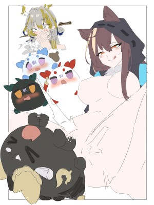 [D仔 & mirrorWU] 博士大战龙泡泡！ (明日方舟) [中国語]_02