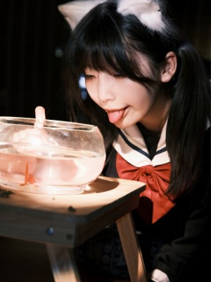 [星野柒兔] 放学后抓鱼的女孩_040