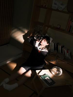 [星野柒兔] 放学后抓鱼的女孩_057