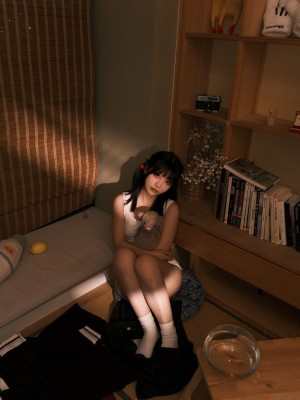 [星野柒兔] 放学后抓鱼的女孩_023