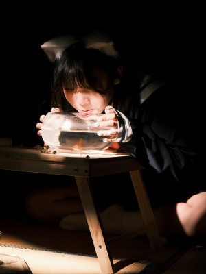 [星野柒兔] 放学后抓鱼的女孩_037