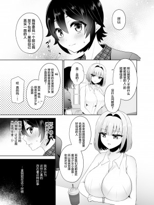 [おしるこ缶 (ぴりりねぎ)] マッチングアプリで出会ったお姉さんがふたなりでした ～女装でご奉仕致します～ [中国翻訳] [DL版]_06