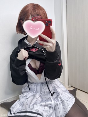 制服パーカータイツフェチ裏垢風写真＆破れタイツでずらし挿入バイブオナ3回イキミニ動画セット_24