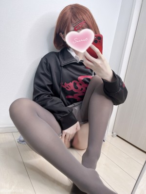 制服パーカータイツフェチ裏垢風写真＆破れタイツでずらし挿入バイブオナ3回イキミニ動画セット_29