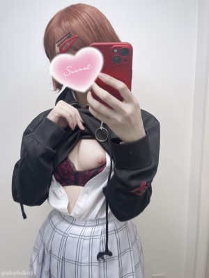 制服パーカータイツフェチ裏垢風写真＆破れタイツでずらし挿入バイブオナ3回イキミニ動画セット_13