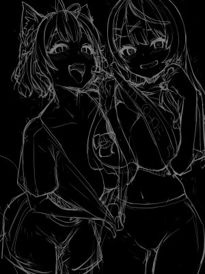 [ヒツジ企画 (むねしろ)] オスコラボ3 (博衣こより、沙花叉クロヱ) [DL版]_02