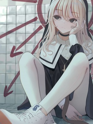 [ツリサス] 憑依されたシスター [中国翻訳]_8