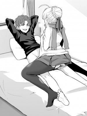 [あんこまん] セイバー、ボテ腹に…❤ (Fate／stay night) [黎欧出资汉化]_09