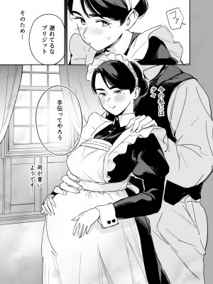 [Fの骨董箱] 我が家のハウスメイド ブリジット 性のご奉仕〜暖炉掃除から子作りまで〜_28