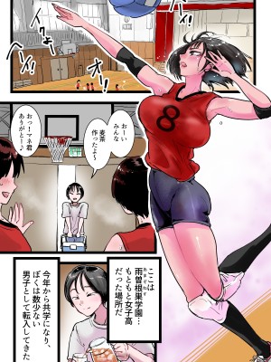 [あまぎゃっぱ (あまねさん)] ハーレムバレー部性処理マネージャー_02