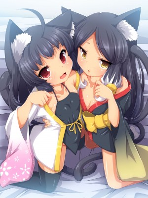 [NCP] ツンデレ猫姉妹の全身ご奉仕SEX～ご恩は私達の身体でお返しいたします｜傲娇猫姐妹身心侍奉SEX [郝哥鸽个人汉化] [DL版]_29