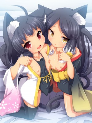 [NCP] ツンデレ猫姉妹の全身ご奉仕SEX～ご恩は私達の身体でお返しいたします｜傲娇猫姐妹身心侍奉SEX [郝哥鸽个人汉化] [DL版]_30