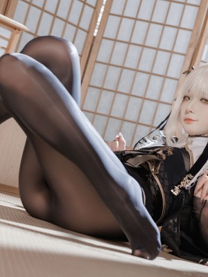 封疆疆v NIKKE 白兔布兰儿 和服_29