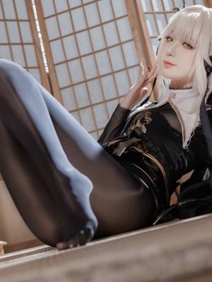 封疆疆v NIKKE 白兔布兰儿 和服_28