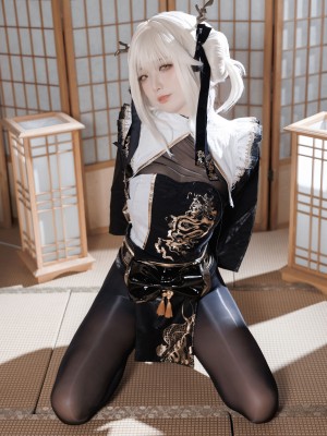 封疆疆v NIKKE 白兔布兰儿 和服_37