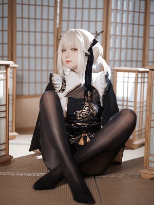 封疆疆v NIKKE 白兔布兰儿 和服_21