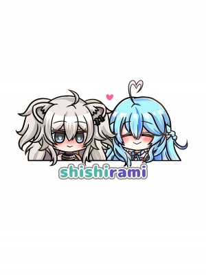 [みのみに屋 (みのみに)] ふたしし×らみ ♥馴れ初め編♥ (獅白ぼたん、雪花ラミィ)_26