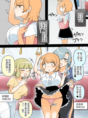 [アマイ少女工房 (雨居めいでん)] 自分がセクハラ課だと知らない新入社員ちゃんをマゾレズ堕ちさせちゃいます♪&nbsp;&nbsp;[中国翻訳]_14