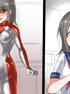 (同人CG集) [島鵜製作所 (島鵜そりね)] 変身ヒロイン役に選ばれた子がえっちな目に遭うお話_39_textless_1