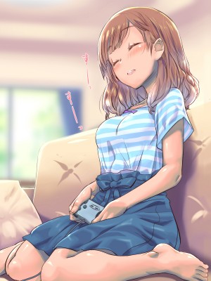 (同人CG集) [イスィ屋 (イスィ)] ゲームのターン待ちしてたらそのまま寝ちゃった子に…_391_omake_2