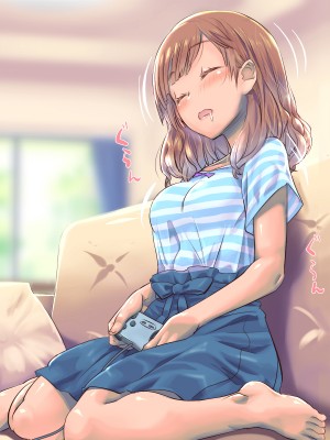 (同人CG集) [イスィ屋 (イスィ)] ゲームのターン待ちしてたらそのまま寝ちゃった子に…_392_omake_3