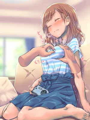 (同人CG集) [イスィ屋 (イスィ)] ゲームのターン待ちしてたらそのまま寝ちゃった子に…_398_omake_9