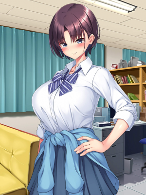 [クレージュアクセル] ボーイッシュ陸上少女 姫野晶の本性～学園の王子様は俺だけのドスケベお姫様～【今天開始戒擼個人機翻】_028