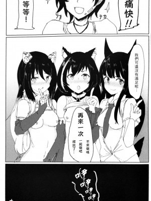 (プリコネ大百科5) [けも耳黒髪連盟 (がすばあな)] けも耳黒髪はヤバイわよ!! (プリンセスコネクト!Re：Dive) [仰天大笑漢化組]_25