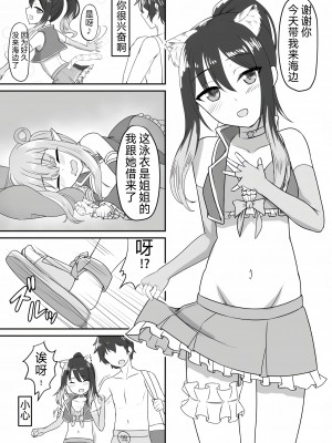 (C102) [ようかん堂 (ようかん)] シオリン水着スケベ本 (プリンセスコネクト!Re：Dive) [仰天大笑漢化組]_03