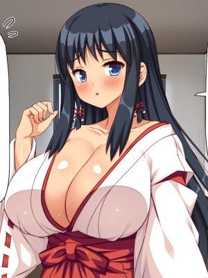 [一億万軒茶屋] 童貞幽霊の俺をエッチで成仏させようとするエロ巫女達！_155