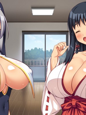 [一億万軒茶屋] 童貞幽霊の俺をエッチで成仏させようとするエロ巫女達！_536