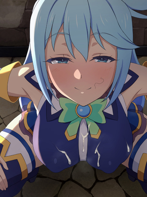 [てだいんぐ (てだいん)] この駄女神様はシコれると思います！ 1+2 (この素晴らしい世界に祝福を!)_134