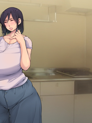 [いちごクレープ大盛組 (横十輔)] 嫁の母孕ませ・お願い代理出産【色っぽい黒髪巨乳義母へ精子届け～ッ】_112