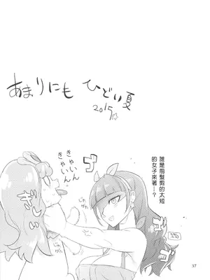 (C88) [Digital Accel Works (INAZUMA)] INAZUMA DEATHSTAR (GO!プリンセスプリキュア) [Devily6個人渣翻]_37