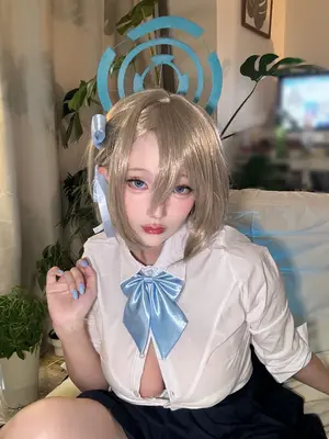 切切celia - 明日奈制服自拍_03