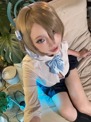 切切celia - 明日奈制服自拍_13