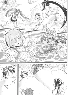 (C104) [空は血みどろ (空蜂ミドロ)] 牛若姉さんと立香くん (Fate／Grand Order)_05