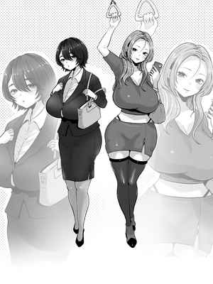 [鼠の母 (鼠のぼ)] 地味妻さんとギャル妻さん、人妻鉄道昇り行（イ）き [DL版] [Don't Trust and Support Irodori Comics !]_151