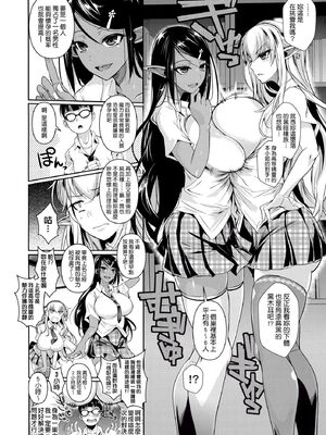 [シュート・ザ・ムーン (フエタキシ)] ハイエルフ×ハイスクール 白×黒 [無毒漢化组] [無修正](C89)_005