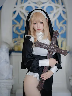 [樱梨梨] 修女 Nun_02