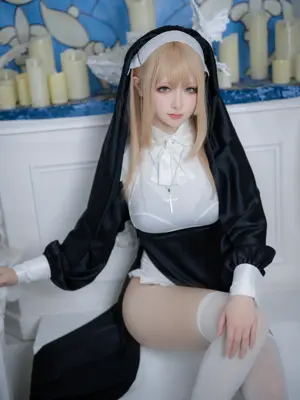 [樱梨梨] 修女 Nun_04