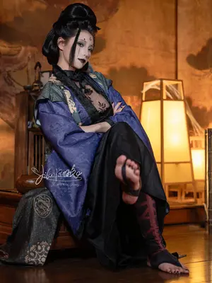 Yiko湿润兔 - 黑神话 阁中四妹_16