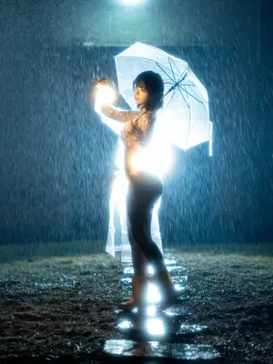 yuuhui玉汇 NO.56 雨夜独舞_006