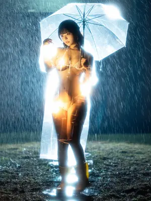 yuuhui玉汇 NO.56 雨夜独舞_005