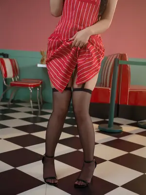 yuuhui玉汇 NO.35 麦当劳的女服务员_010